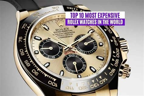 rolex in expensive cars|the most expensive rolex world.